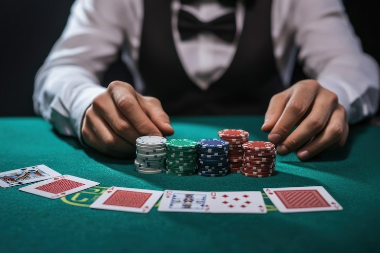 Antarmuka permainan Fortune Tiger dengan lima gulungan dan simbol harimau emas